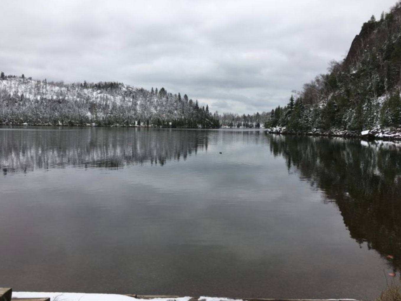 lake at Wolf Ridge