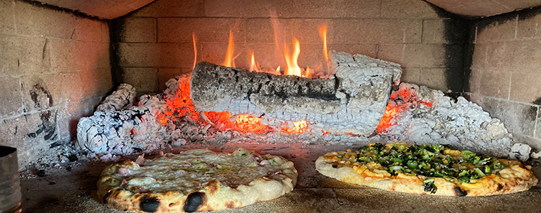 Wood Fired Pizza at Wolf Ridge